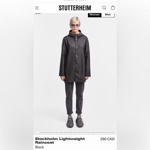 STUTTERHEIM Stockholm Lightweight Raincoat
